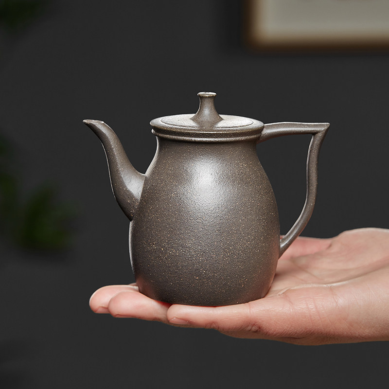宜兴原矿紫砂壶名家手工天青泥酒翁壶高档功夫茶具家用泡茶壶单壶