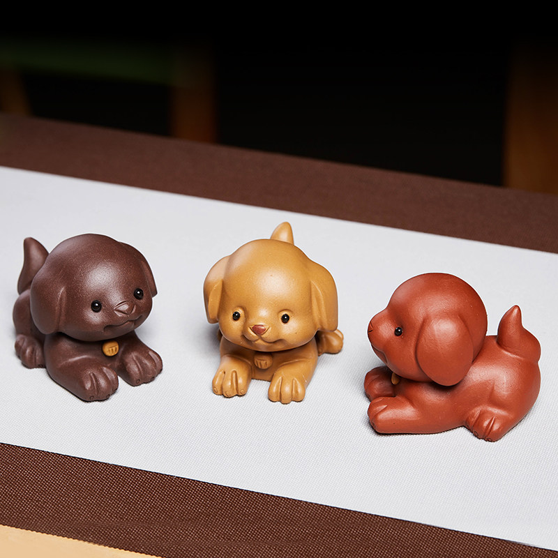 紫砂茶宠狗摆件精品可养茶桌茶台小摆件茶玩功夫茶具茶道配件家用,餐饮具,茶宠摆件,淘宝优惠券,粉丝福利购,淘宝优惠卷