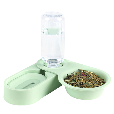 兔子饮水器食盆二合一防打翻