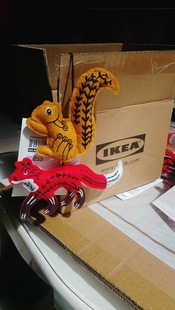 现货限量款宜家云芬特家居装饰品年桔树布置道具吊饰动物包包挂件