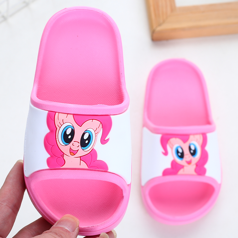 Nhỏ Ma Baoli cô gái dép Peach hiếm cầu vồng ngựa lân dễ thương công chúa cô gái dép và dép đi trong đám mây kho báu