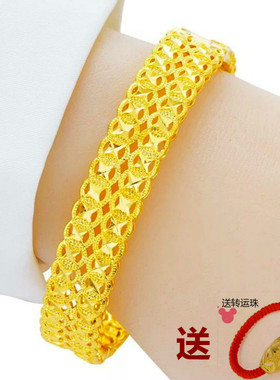 不掉色沙金越南欧币风首饰