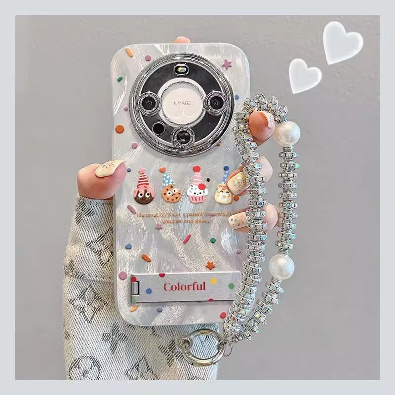 适用于华为mate80promax手机壳mate70air新款mate60pro+软mate50女ins防摔mate40潮mt30e高级保护套彩色曲奇