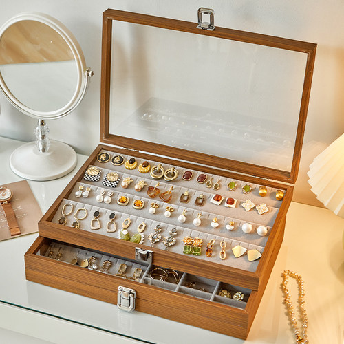 阶梯款耳环收纳盒！耳钉耳饰专用