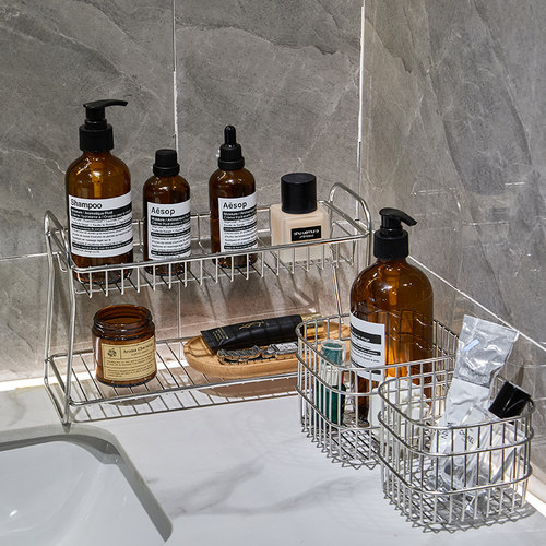 通风防潮！洗漱台置物架