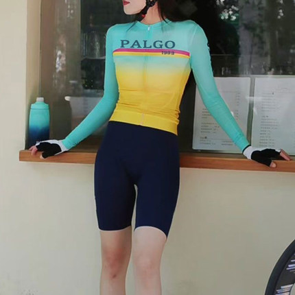 NextLori  骑行服套装男女款2025春秋季吸湿排汗公路自行车运动服