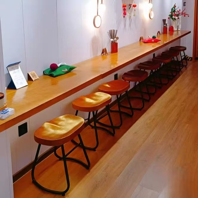 实木墙上壁挂餐饮吧台桌悬空隔板电脑桌简约小户型飘窗延长条书桌