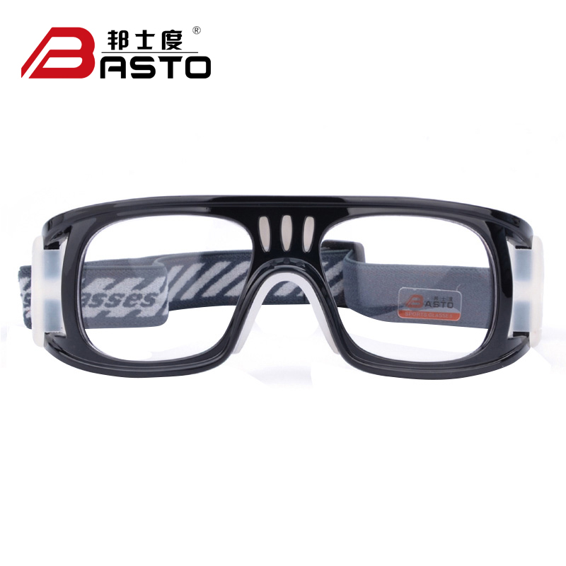 邦士度籃球足球眼鏡運(yùn)動(dòng)眼鏡近視防霧護(hù)目眼鏡框男BL006