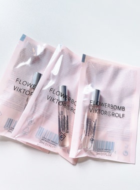 包邮现货Viktor Rolf维特罗夫Flower Bomb鲜花炸蛋 Q香 试管香
