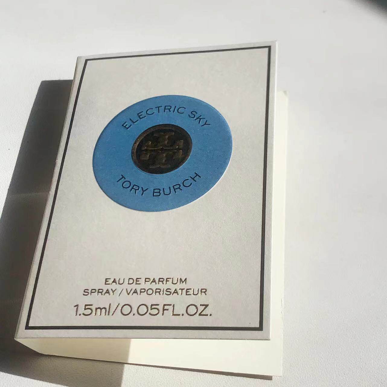 包邮Tory burch汤丽柏琦TB electric sky电气天空试管香水1.5ml