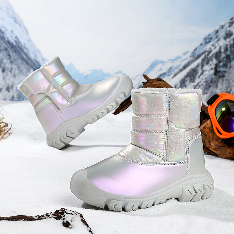 ABCkings儿童雪地靴女童加绒加厚棉鞋女2025冬季新款抗寒保暖棉靴,童鞋/婴儿鞋/亲子鞋,雪地靴,淘宝优惠券,粉丝福利购,淘宝优惠卷