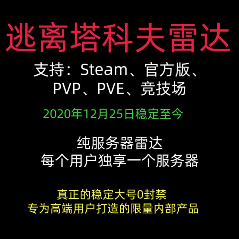 逃离塔科夫雷达魔法地图工具稳大号