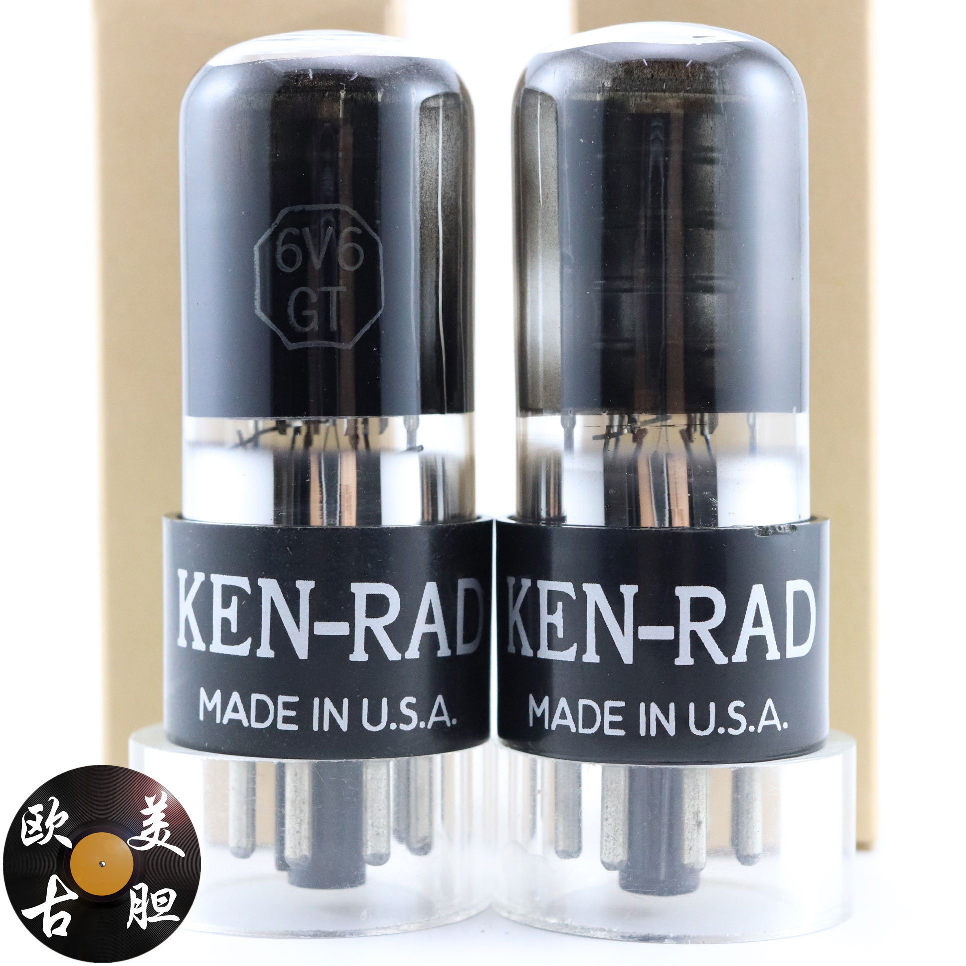 美国KEN-RAD6V6GT/6K6/6F6电子管