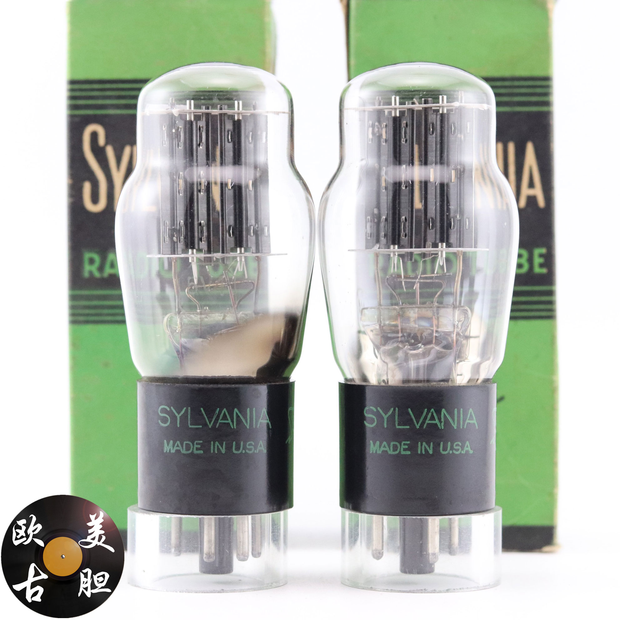 精选全新美国原盒喜万年 5V4G\5U4P\5Z4P带方环葫芦身5v4电子管