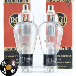 全新美国原盒RCA 866A/VT46A带侧身D环筒屏葫芦866电子汞整流管