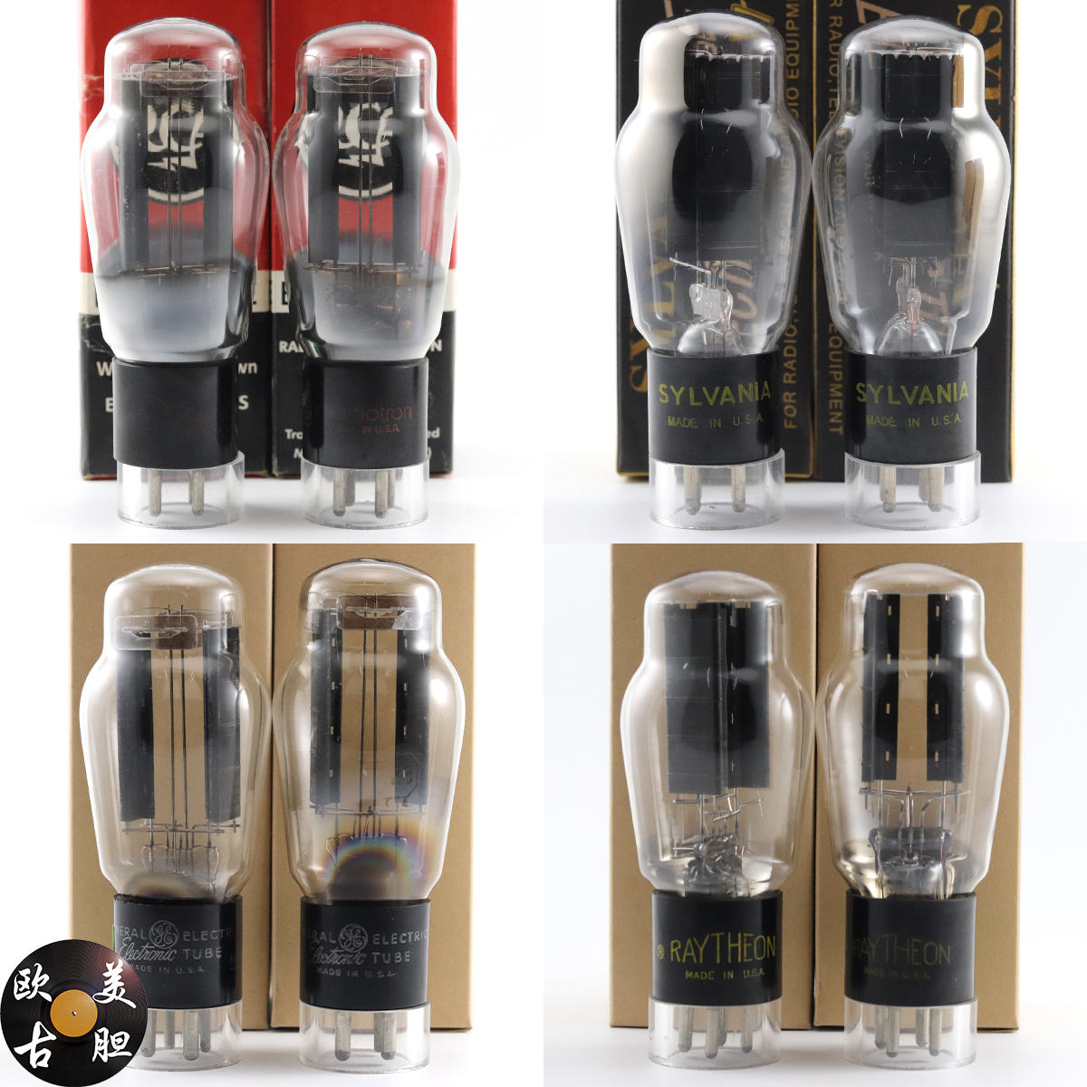 全新美国原盒RCA/GE/雷神5Z3/5U4G/274B/5Z3P D环加强筋5z3电子管