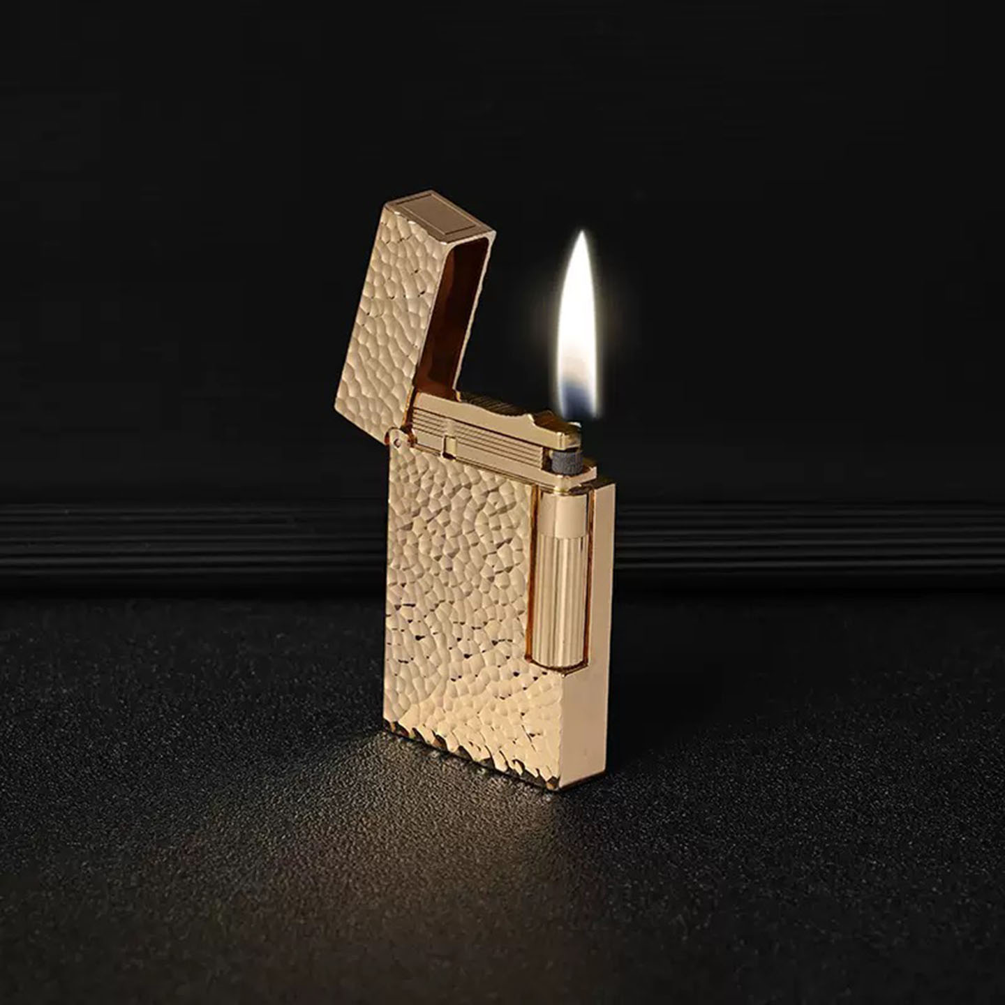 佐罗侧滑煤油全铜朗声打火机刻字