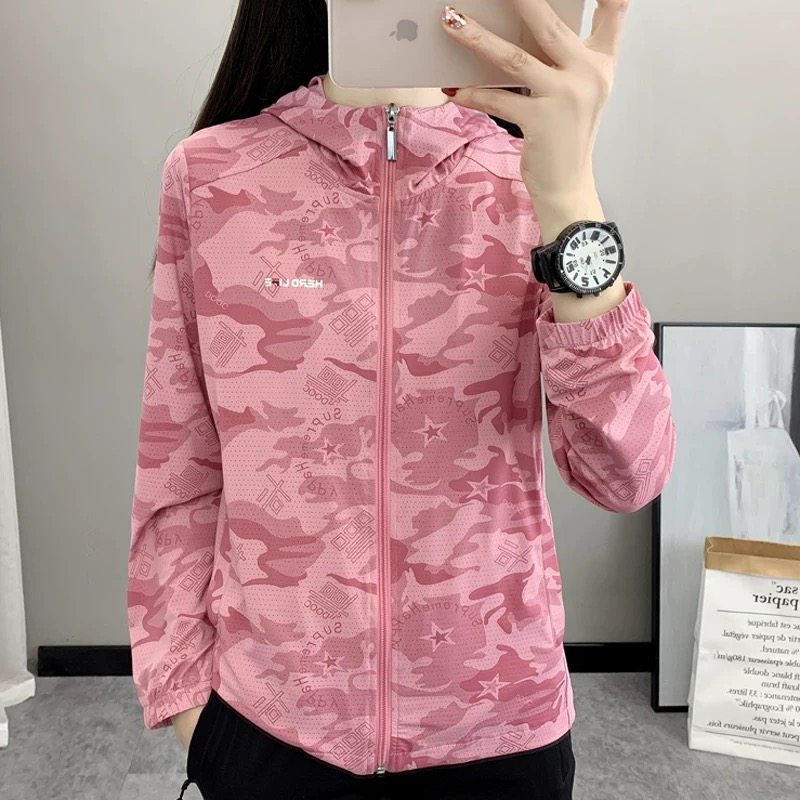 冰丝网眼防晒衣女防紫外线外套
