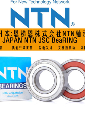 NTN日本进口深沟球轴承6200 6201 6202 6203 6204 6205 6206ZZ LU