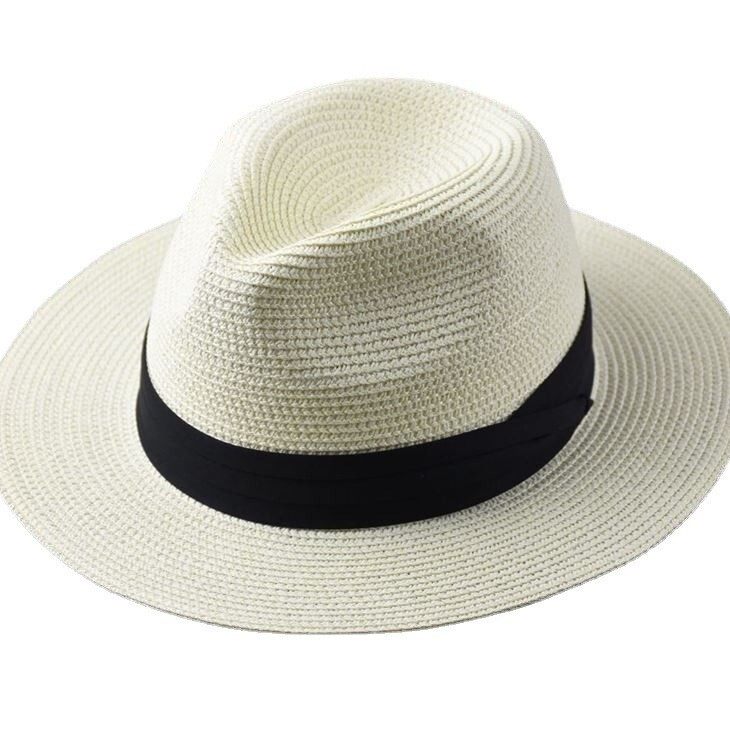 Over Size Straw Paper Sun Hat for Men Big Head Panama Hats