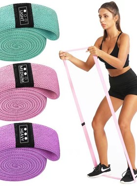 long Booty Band Hip Circle Loop Resistance Band Workout