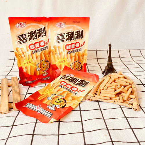 油炸膨化食品80后休闲包邮喜刷刷