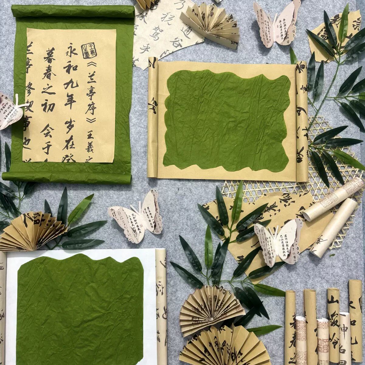 幼儿园小学环创阅读区绿色系文化吊饰/挂饰