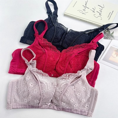 蕾丝薄款舒适透气软钢圈文胸