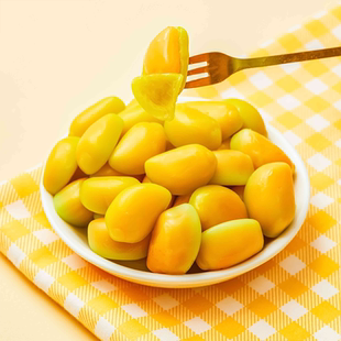 200g约45颗 休闲办公室网红水果味零食 芒果味 桔子味剥皮软糖