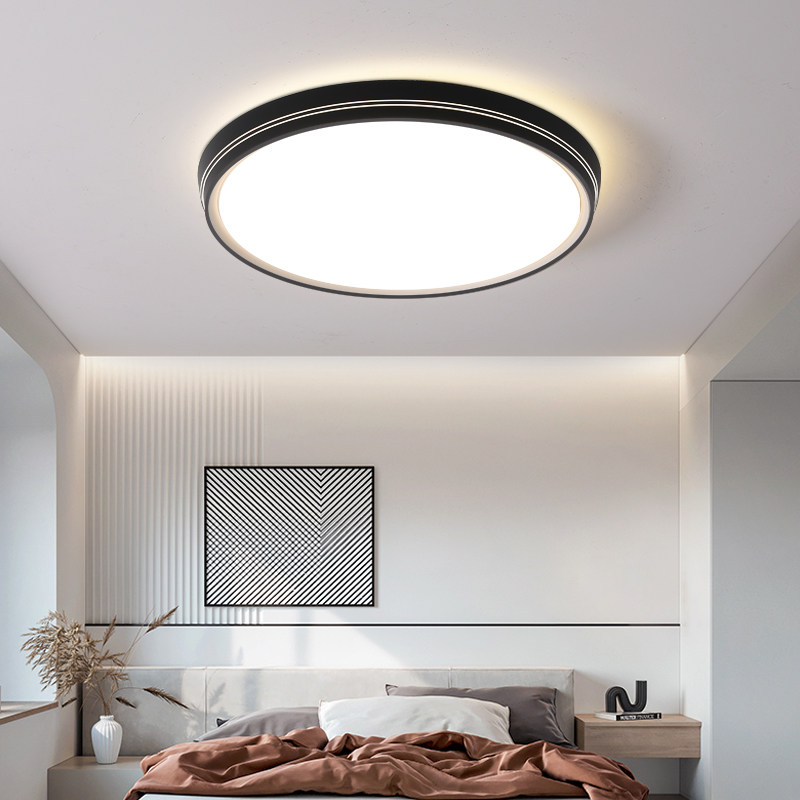 led卧室灯大气家用主卧室房间灯简约现代大厅灯中山客厅吸顶灯具