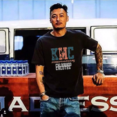 夏装 余文乐2024新款 上衣 T恤男宽松纯棉大码 圆领半袖 夏季 潮牌短袖