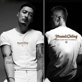 体恤衫 余文乐2025夏季 T恤男纯棉宽松港风ins百搭半袖 潮牌短袖 新款