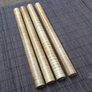 加拿大虎纹枫木棍手持把玩棍短棍木棍棒掌手棍锻炼文玩手把棍