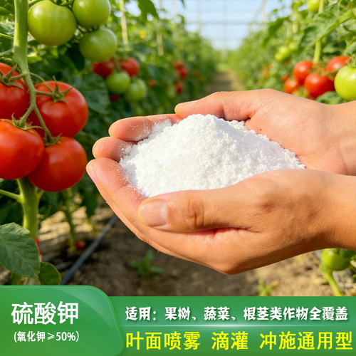 包邮高纯度水耕无土栽培农用硫酸钾通用钾肥 速溶高钾水溶性肥料