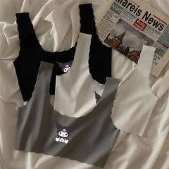 冰丝无痕儿童小背心女发育期初中小学生中大童吊带8-16岁女童内衣