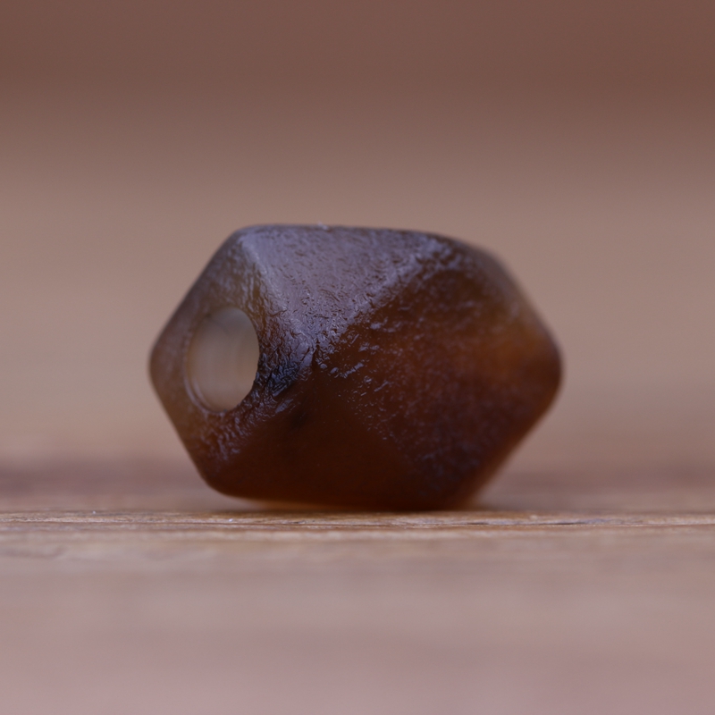 一物一图 天然亚光 缠丝玛瑙 桶珠 散珠 珠子 文玩配饰配珠