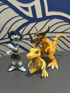 数码宝贝手办模型暴龙兽亚古兽加布兽迪路兽可动公仔摆件玩具