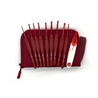 Крючок для вязания, комплект, 9 шт