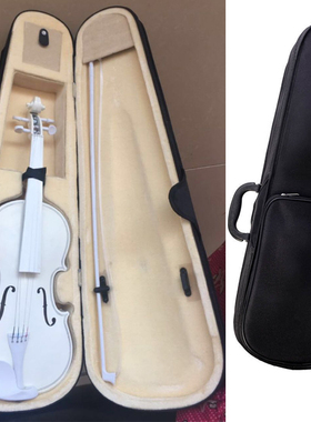 新摄影拍照婚庆典礼舞蹈演出道具橱窗摆件假拉表演仿真白色小提琴