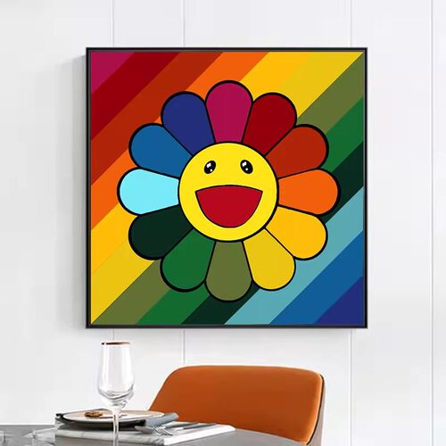 闪石优品简约卧室向日葵钻石画