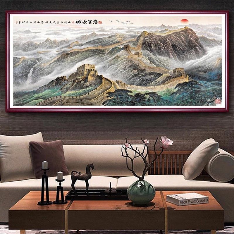 2026新款钻石画满钻万里长城贴钻