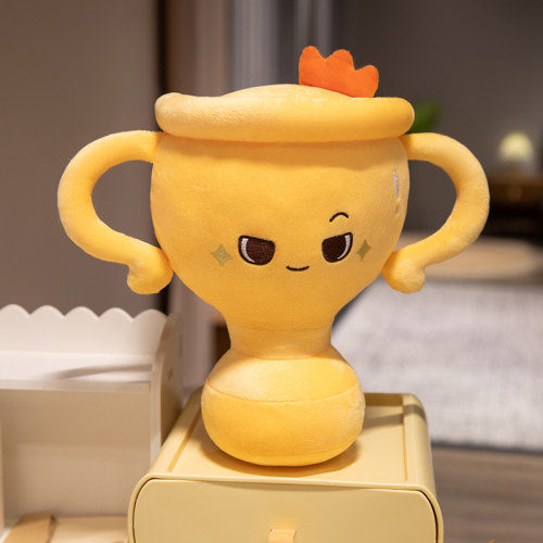 创意毛绒玩具奖杯玩偶公仔沙雕布娃娃抱枕公司礼品活动奖生日礼物