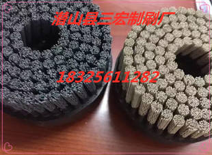 供应硬质合金刀具钝化抛光刷 敦化机金刚石圆盘刷 整理端面抛光轮