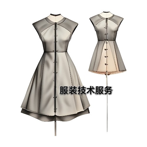 服装CAD打版排版放码排料博克富怡服装大师打印改版制版技术服务