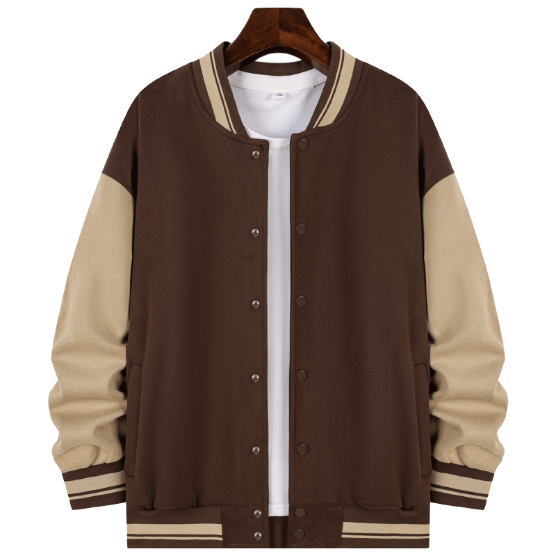 卫衣棒球服定制logo春秋班服外套