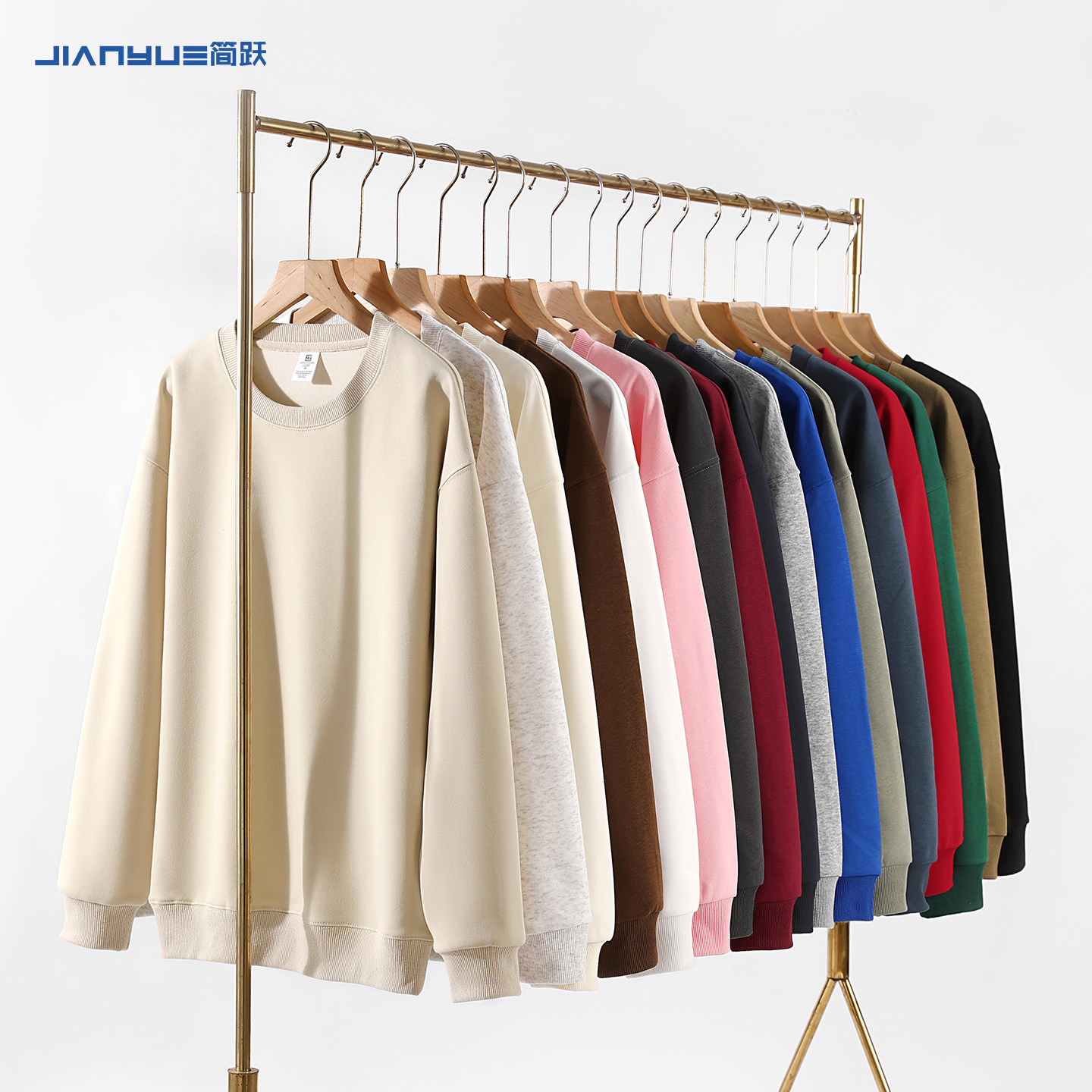 圆领卫衣定制工作服活动文化衫