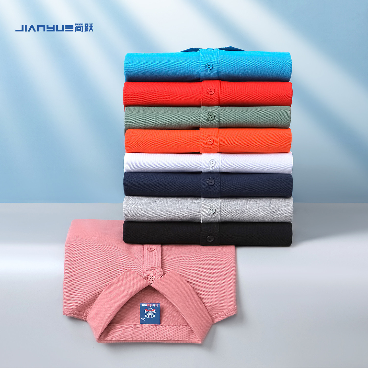 polo衫工作服定制t恤印logo班服短袖文化衫公司团队服装运动聚会