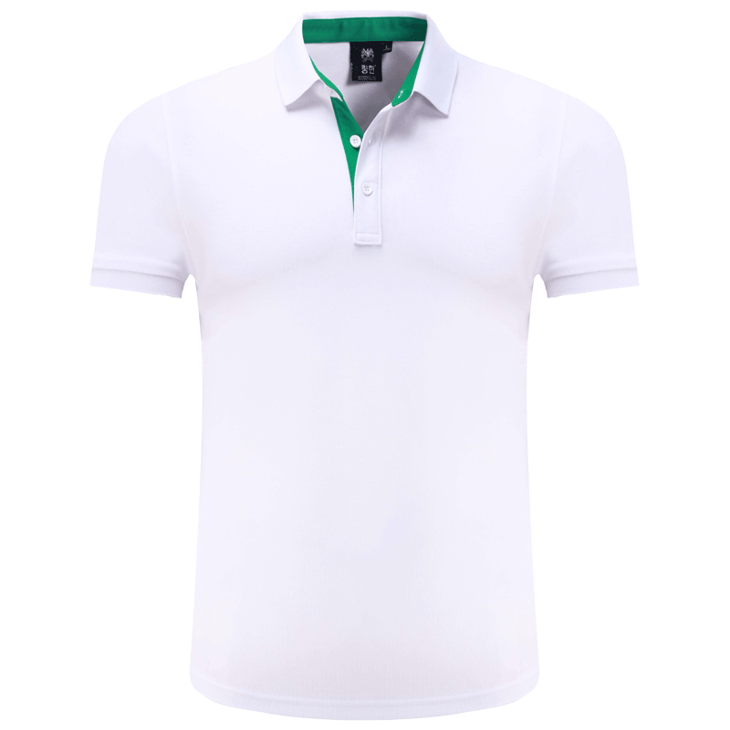 Polo衫短袖t恤制服定制印logo翻领团建工作服文化衫工衣订制刺绣