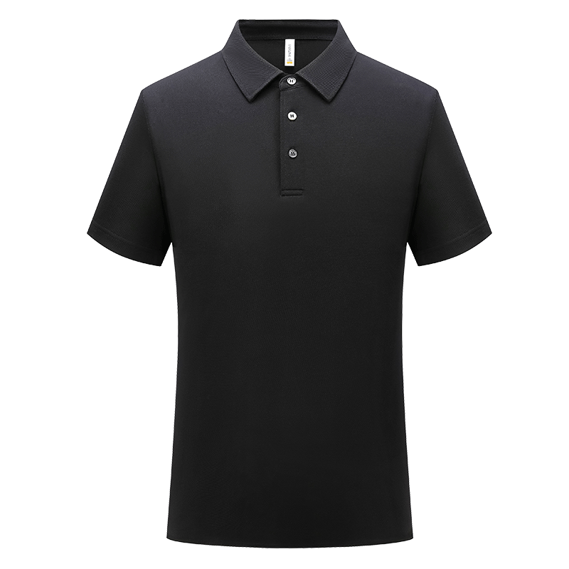 冰爽POLO衫定制工服免费印标
