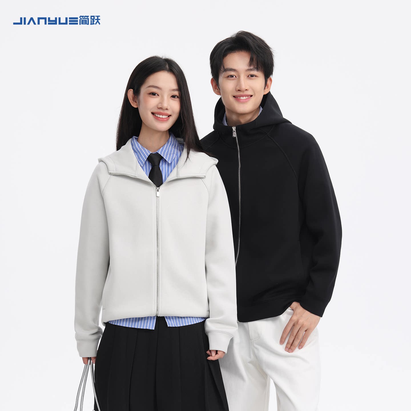 定制拉链卫衣印logo工作服班服